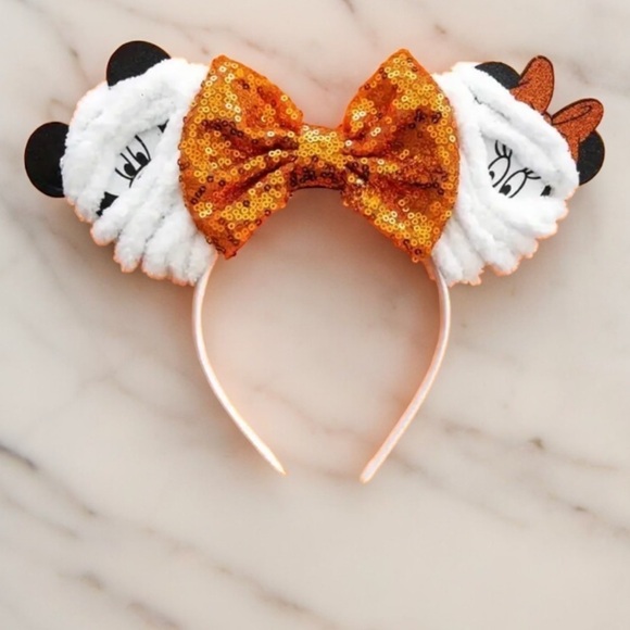 Accessories - Halloween Mummy Minnie and Mickey Ears